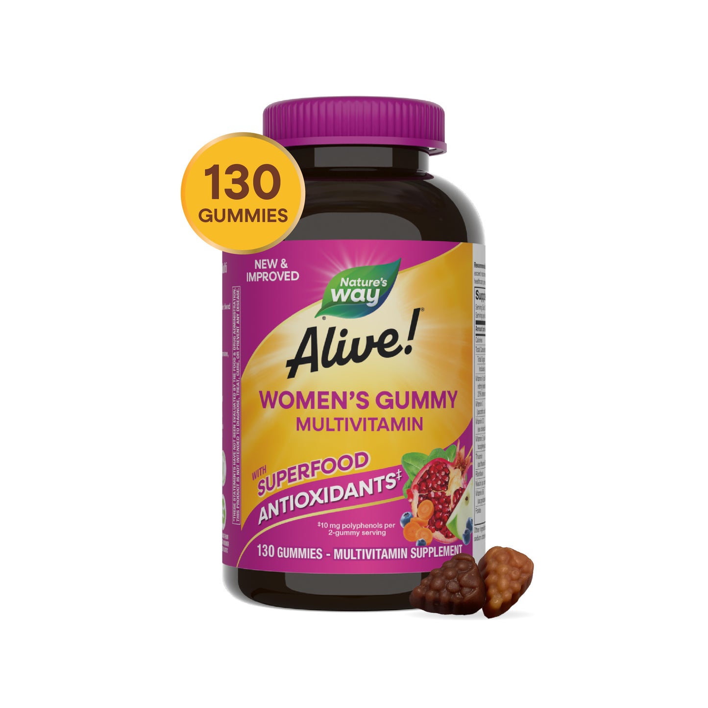 <{%MAIN14_11536%}>Nature's Way® | Alive! Women's Gummy Multivitamin