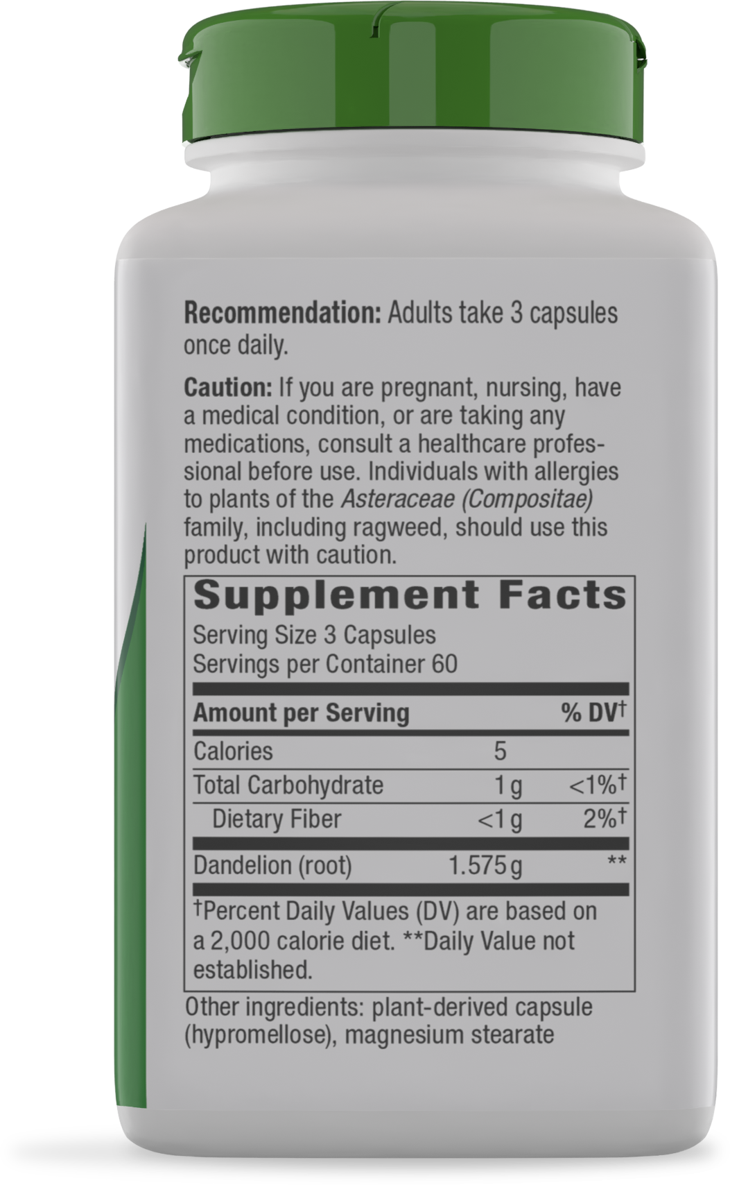 <{%MAIN8_15336%}>Nature's Way® | Dandelion Root - right side of pack