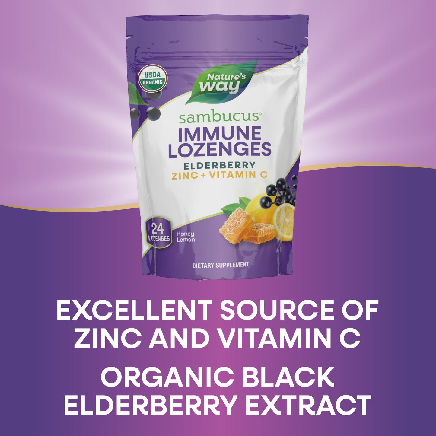 <{%MAIN10_12089%}>Nature's Way® | Sambucus Immune Lozenges