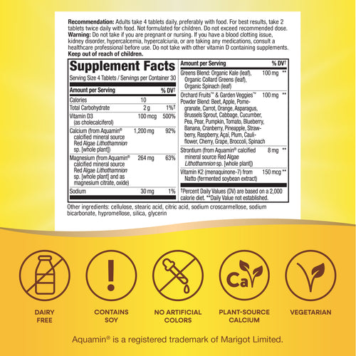 Nature's Way® | Alive! Calcium Bone Support Sku:15839