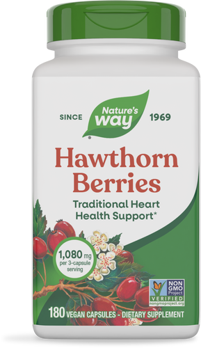 Nature's Way® | Hawthorn Berries, 180 capsules Sku:15338