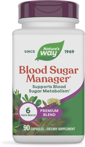 Nature's Way® | Blood Sugar Manager, 90 capsules Sku:79200