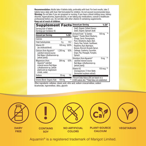 Nature's Way® | Alive! Calcium Bone Support Sku:10501
