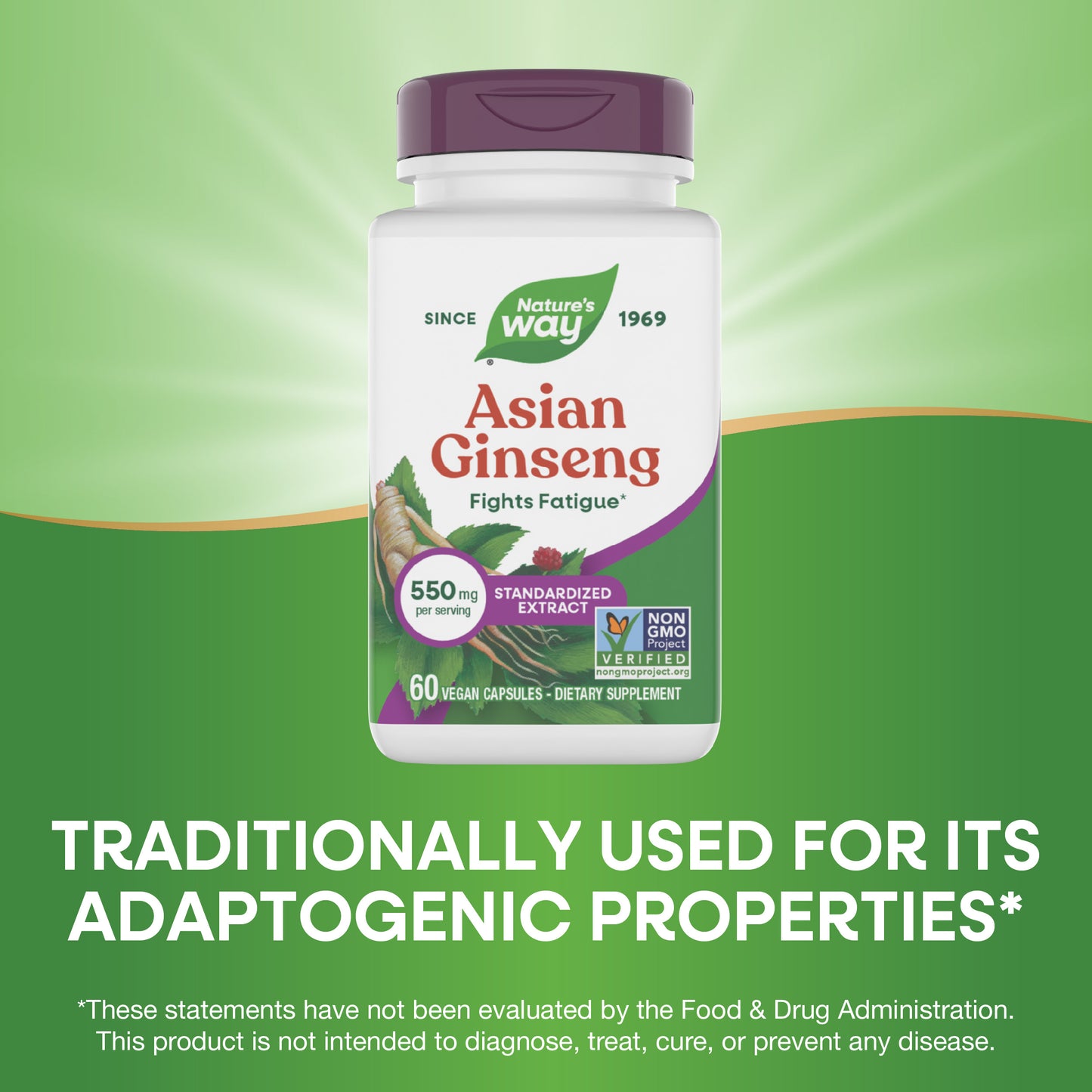 <{%MAIN6_61700%}>Nature's Way® | Asian Ginseng Standardized Extract