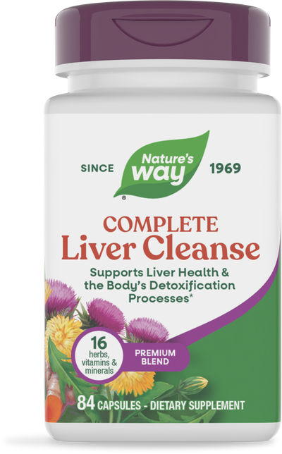 <{%PRIMARY_01315%}>Nature's Way® | Complete Liver Cleanse, 84 capsules