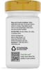 Nature's Way® | Vitamin A - back of pack Sku:40110