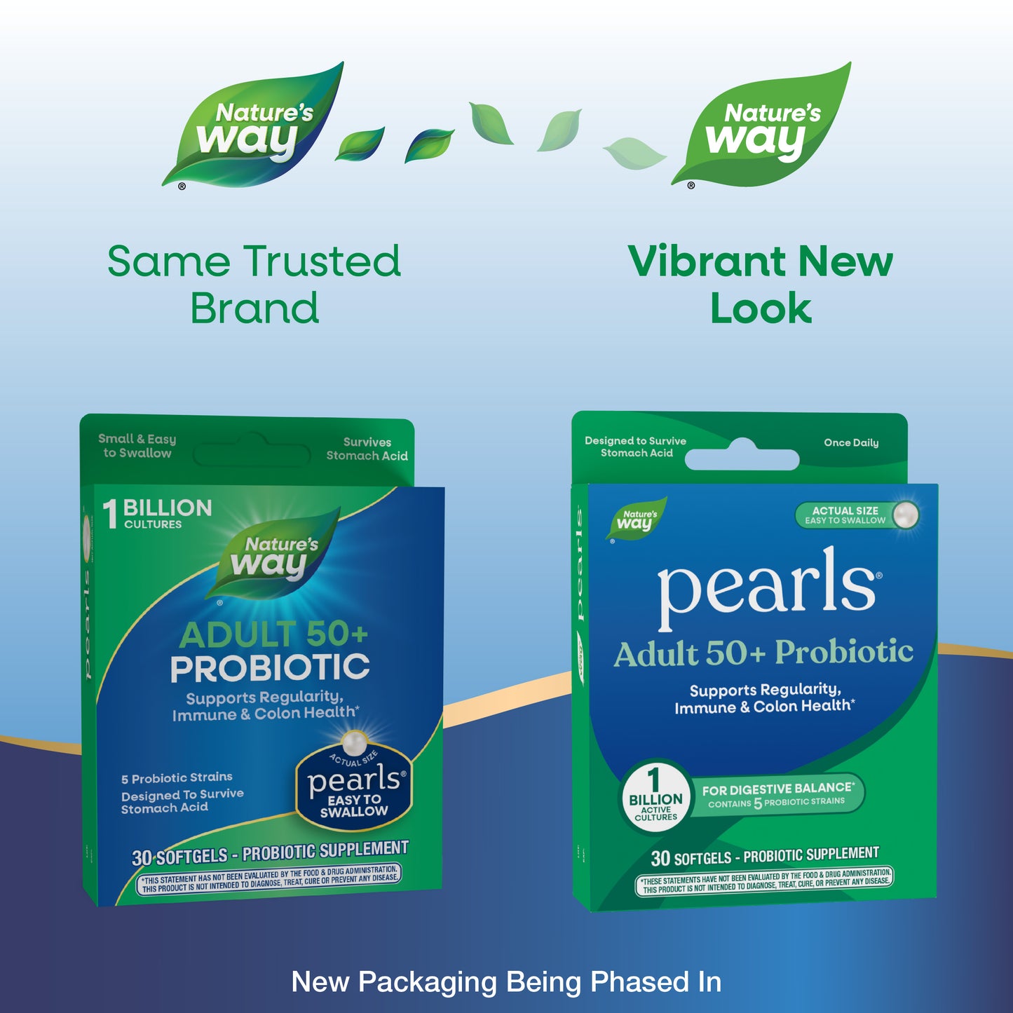 <{%MAIN1_10510%}>Nature's Way® | Pearls Adult 50+ Probiotic