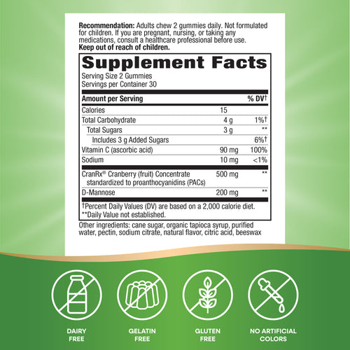 Nature's Way® | CranRx Gummies Sku:10485
