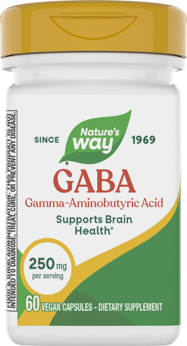 Nature's Way® | GABA, 60 capsules Sku:05526
