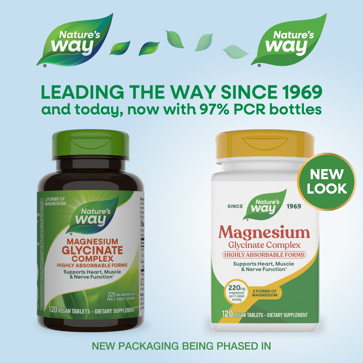 <{%MAIN1_14880%}>Nature's Way® | Magnesium Glycinate Complex - package updates old to new