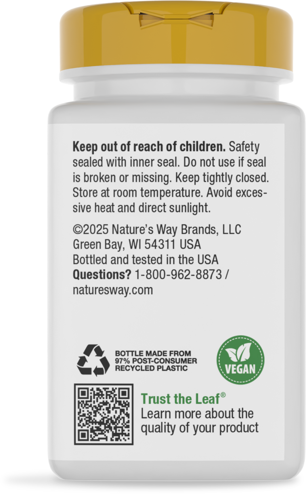 <{%MAIN4_40460%}>Nature's Way® | Choline - back of pack