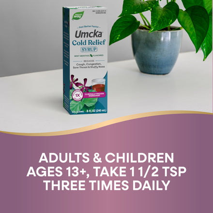 Umcka® Cold Relief Syrup Supplement Facts