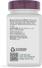 Nature's Way® | Saw Palmetto - back of pack Sku:08362