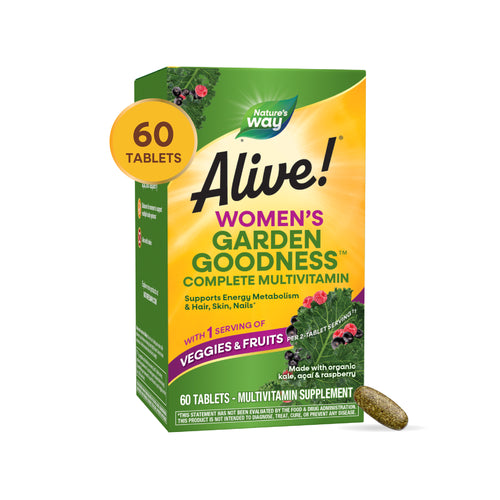 Nature's Way® | Alive! Women's Garden Goodness Complete Multivitamin Sku:12111