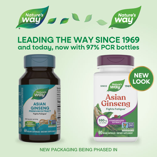 Nature's Way® | Asian Ginseng Standardized Extract Sku:61700