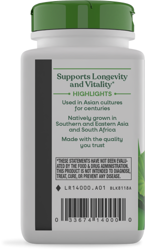 Nature's Way® | Gotu Kola Herb - left side of pack Sku:14000