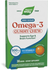 Nature's Way® | Omega 3 Gummy Chews, 30 gummies, Tropical Fruit Sku:15940