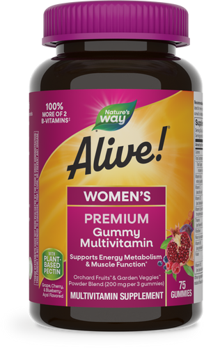 Nature's Way® | Alive! Premium Women's Gummy Multivitamin, 75 gummies Sku:15897
