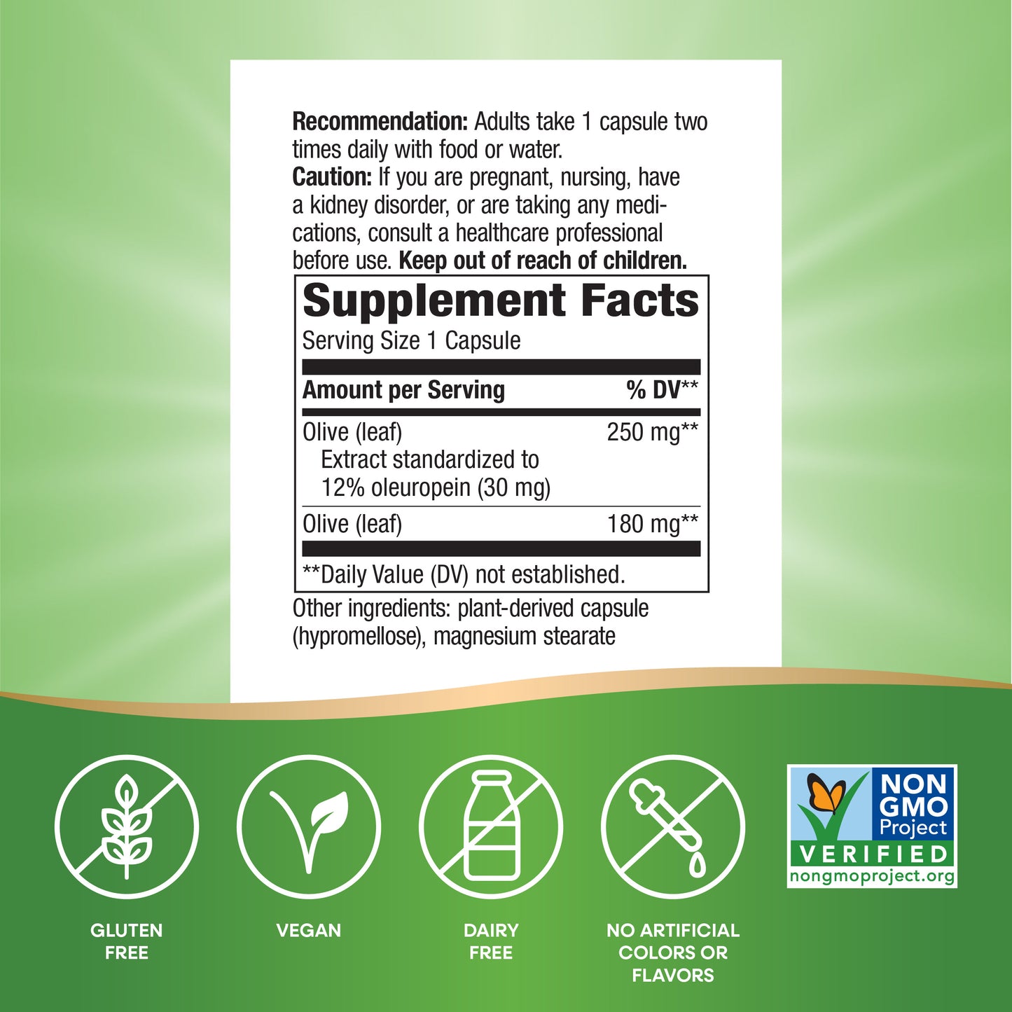 <{%MAIN7_64000%}>Nature's Way® | Olive Leaf Standardized Extract