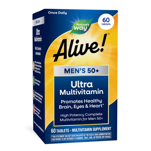 Nature's Way® | Alive! Men's 50+ Ultra Multivitamin Sku:15691