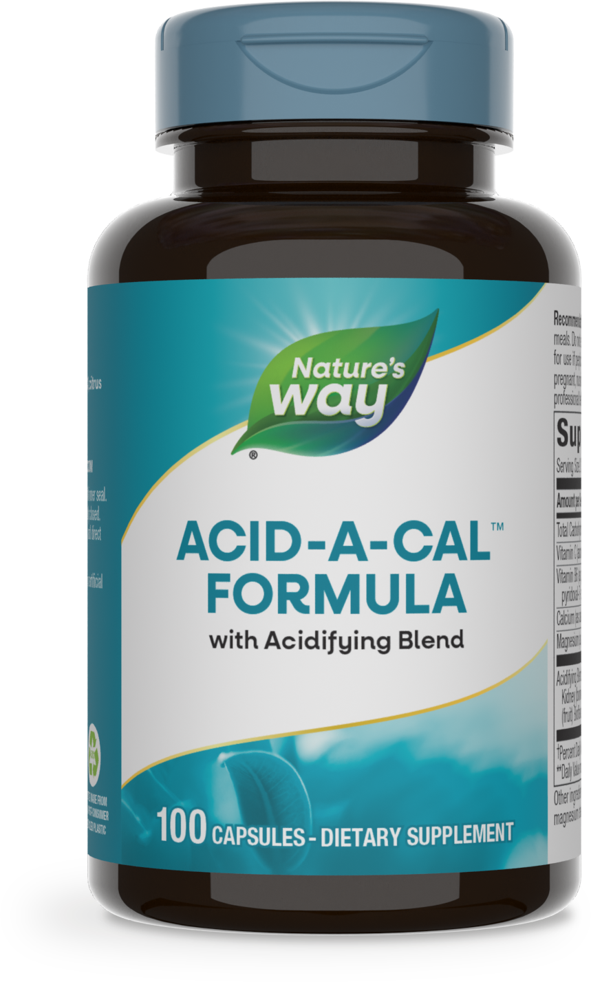 <{%PRIMARY_01151%}>Nature's Way® | Acid-A-Cal Formula, 100 capsules