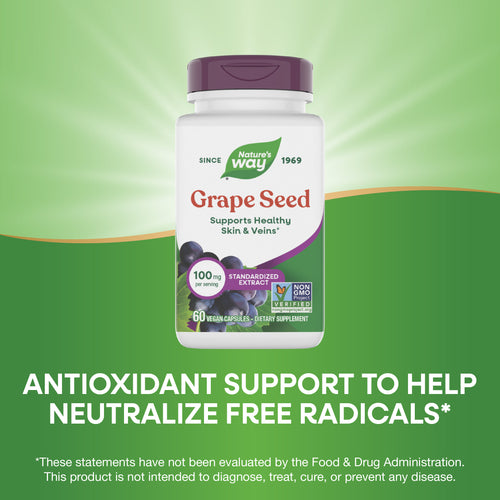 Nature's Way® | Grape Seed Standardized Extract Sku:15352