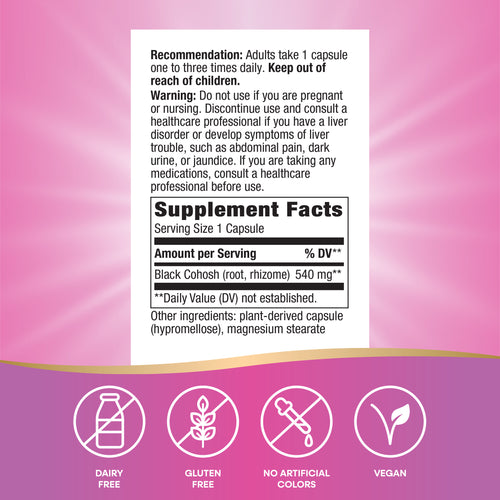 Nature's Way® | Black Cohosh Root Sku:10500