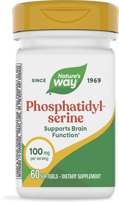 <{%PRIMARY_45161%}>Nature's Way® | Phosphatidylserine, 60 softgels