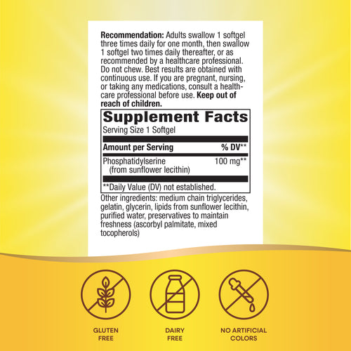 Nature's Way® | Phosphatidylserine Sku:45161