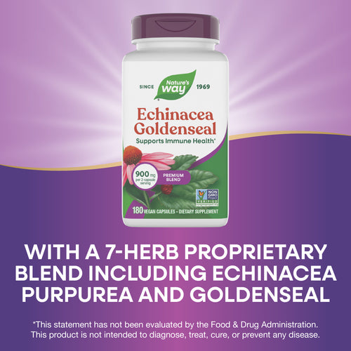 Nature's Way® | Echinacea Goldenseal Premium Blend Sku:12108