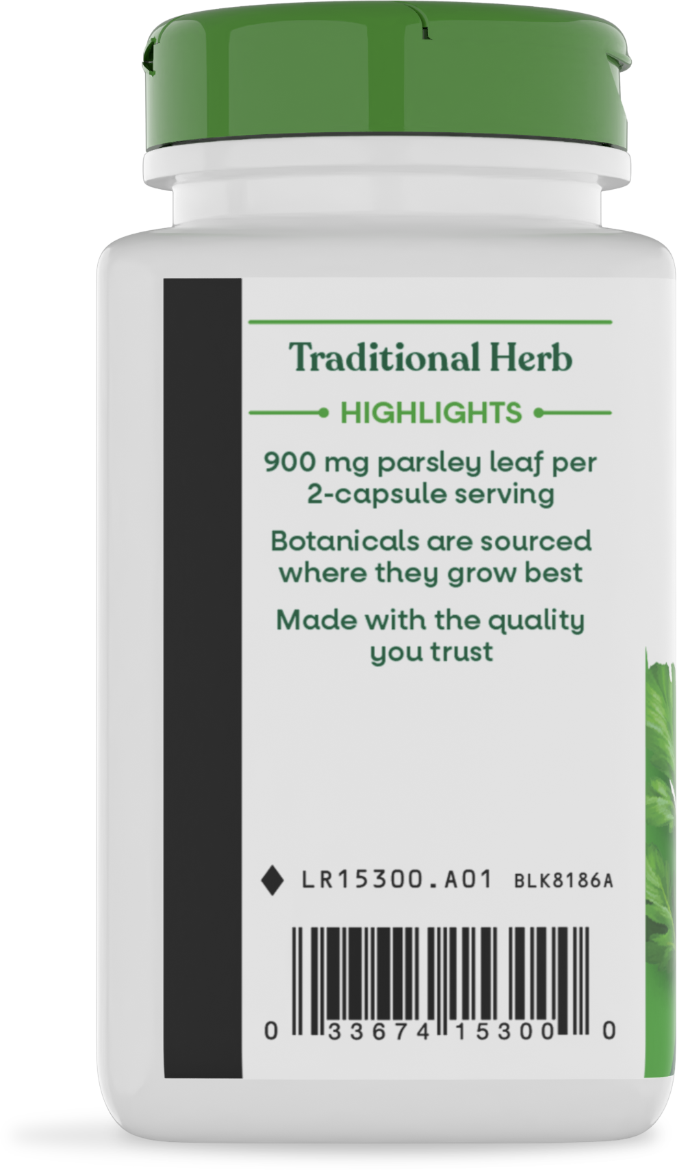 <{%MAIN3_15300%}>Nature's Way® | Parsley Leaf - left side of pack
