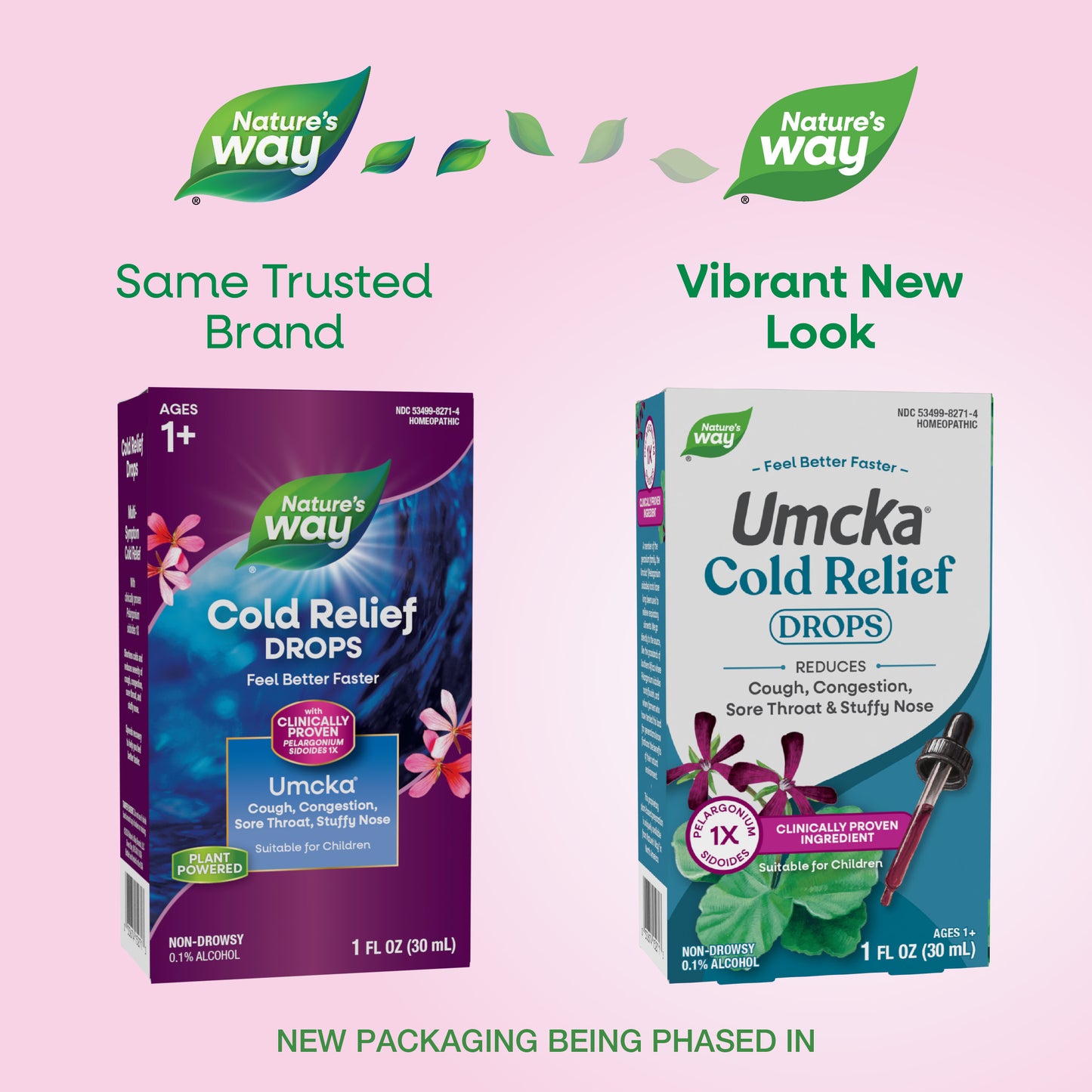 <{%MAIN9_15271%}>Nature's Way® | Umcka Cold Relief Drops - package updates old to new