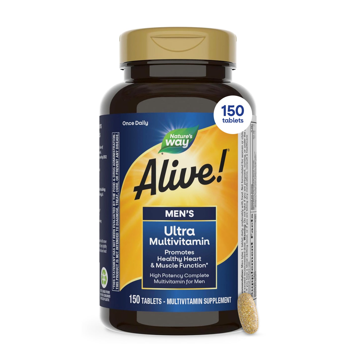 <{%MAIN7_13717%}>Nature's Way® | Alive!® Men's Ultra Multivitamin