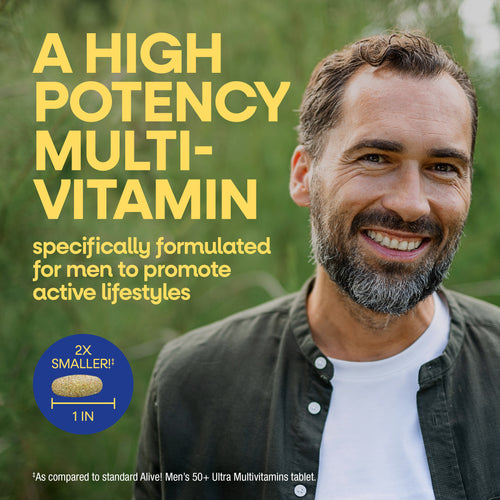 Nature's Way® | Alive! Men's 50+ Ultra Minis Multivitamin Sku:15973