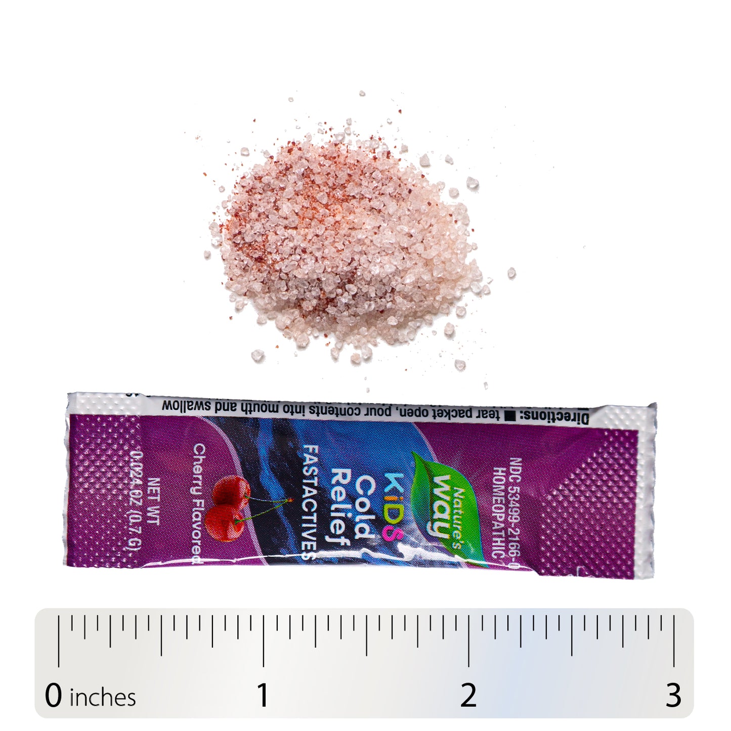 <{%MAIN5_60166%}>Nature's Way® | Umcka Kids Cold Relief FastActives - Powder and ruler