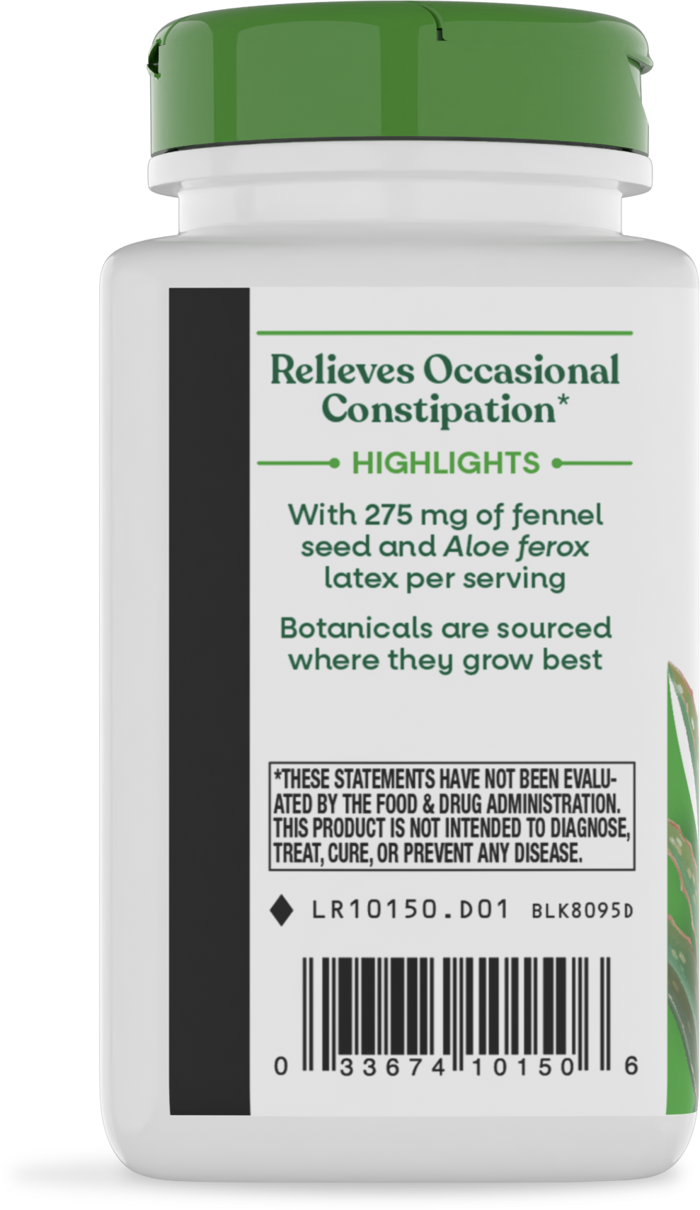 <{%MAIN8_10150%}>Nature's Way® | Aloe Latex With Fennel - left side of pack