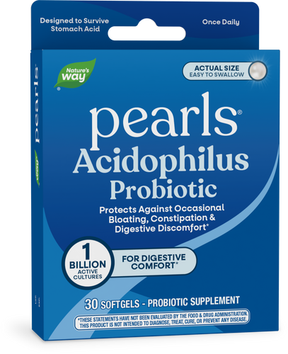 Nature's Way® | Probiotic Pearls Acidophilus, 30 softgels Sku:04293