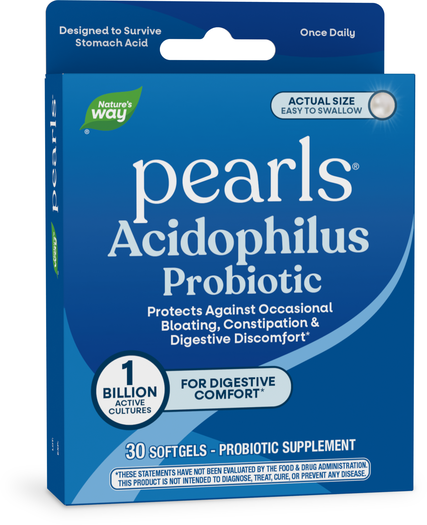 <{%PRIMARY_04293%}>Nature's Way® | Probiotic Pearls Acidophilus, 30 softgels