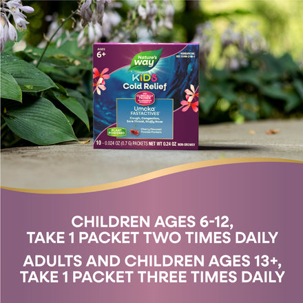 Umcka® Kids Cold Relief FastActives®-Last Chance¹ Supplement Facts