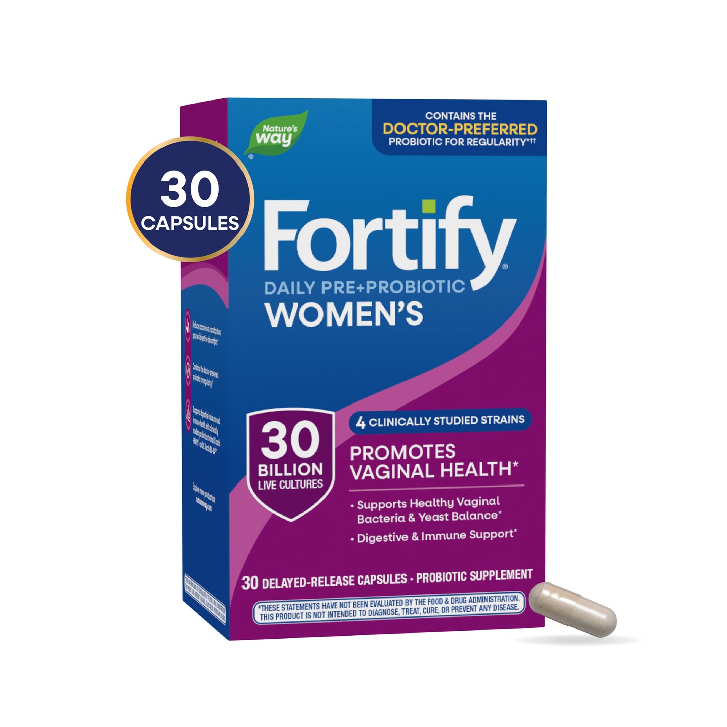 <{%MAIN8_10295%}>Nature's Way® | Fortify Women's Daily Pre+Probiotic