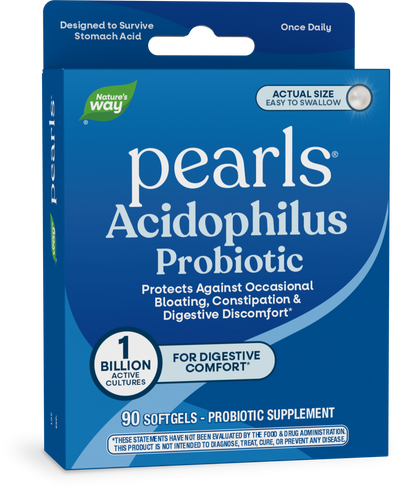 <{%PRIMARY_04299%}>Nature's Way® | Probiotic Pearls Acidophilus, 90 softgels