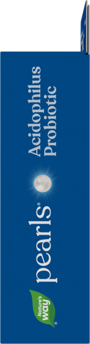 Nature's Way® | Probiotic Pearls Acidophilus - right side of pack Sku:04299