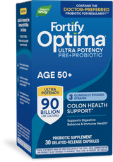 <{%PRIMARY_15785%}>Nature's Way® | Fortify Optima Pre+Probiotic Age 50+ 90 Billion, 30 capsules
