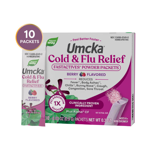 Nature's Way® | Umcka Cold&Flu Relief FastActives Sku:15349