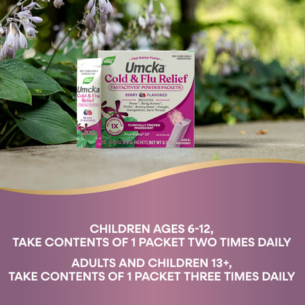 Umcka® Cold&Flu Relief FastActives® Supplement Facts