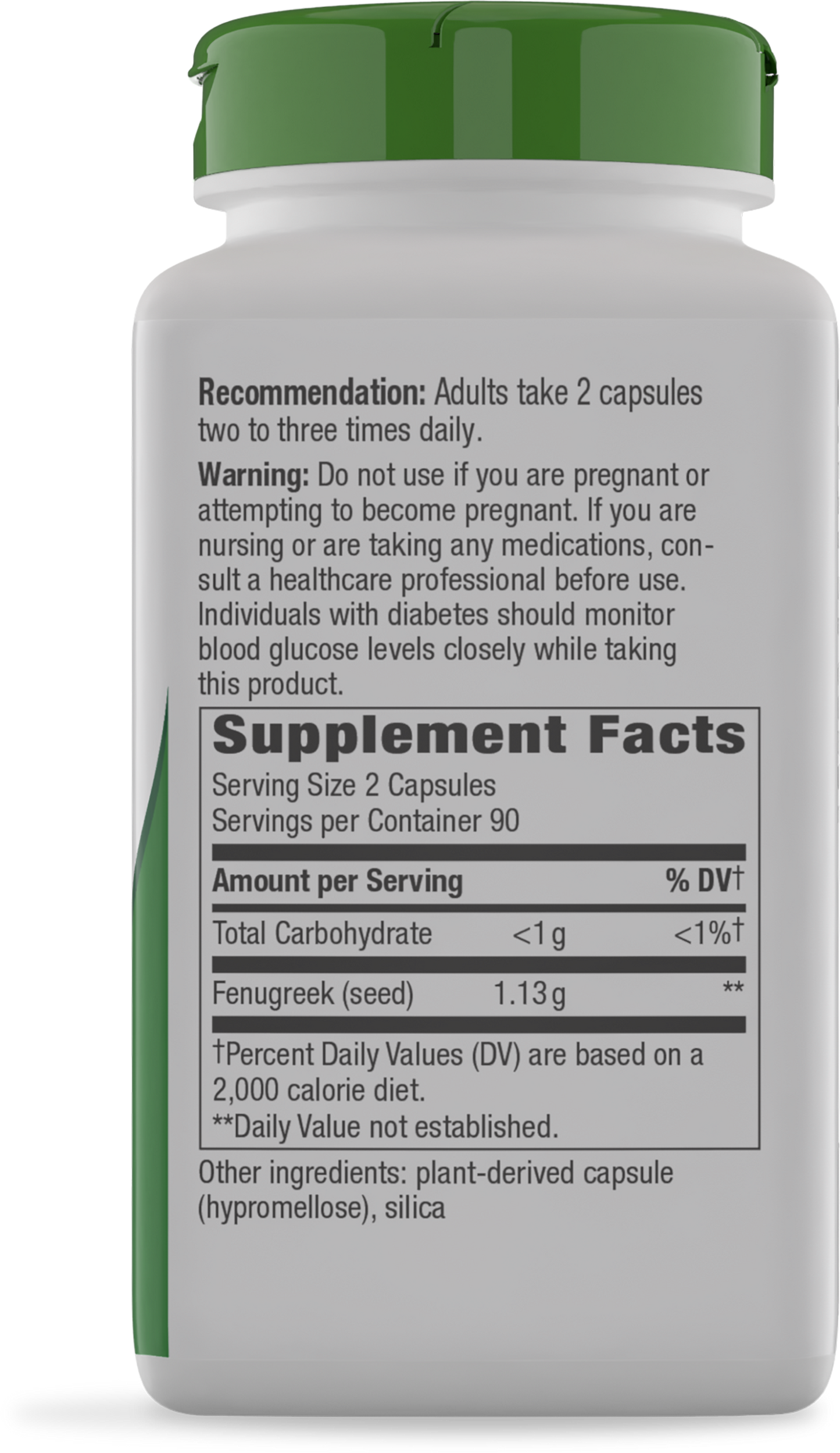 <{%MAIN16_14610%}>Nature's Way® | Fenugreek Seed - right side of pack