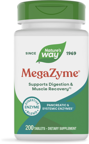 Nature's Way® | Mega-Zyme, 200 tablets Sku:04250