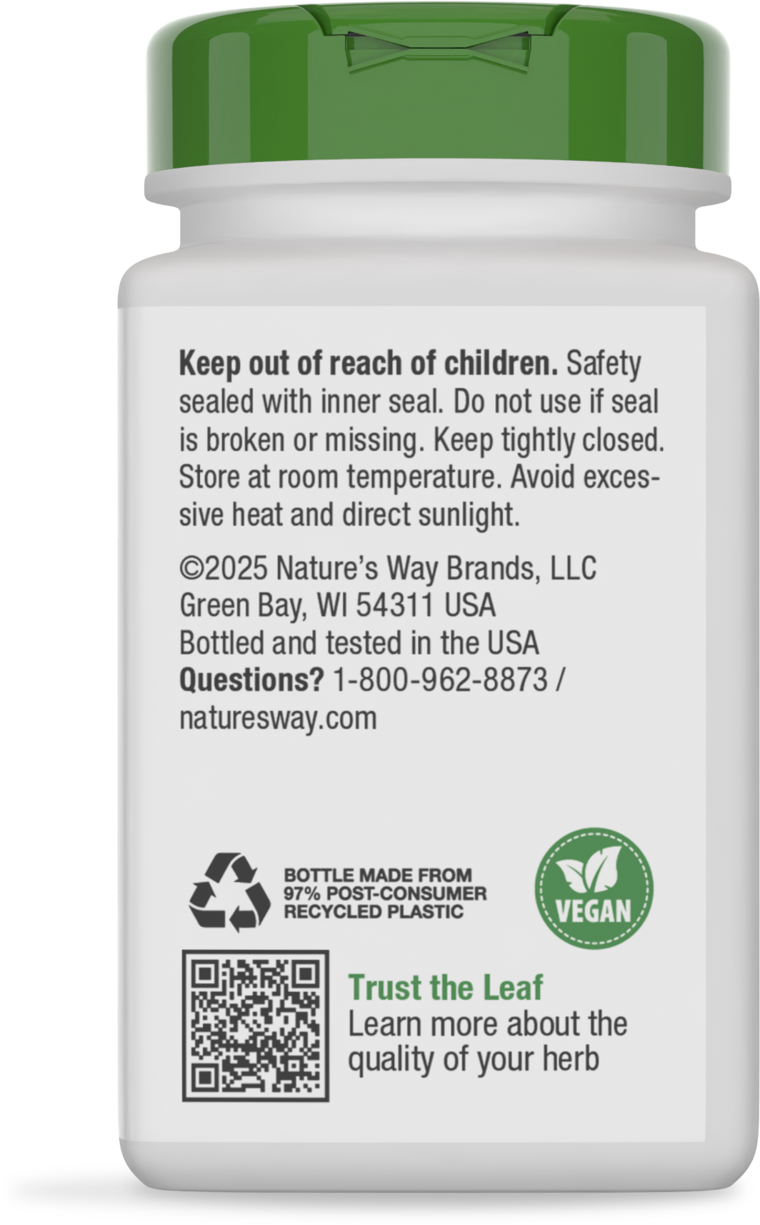 <{%MAIN10_12440%}>Nature's Way® | Black Elderberry - back of pack