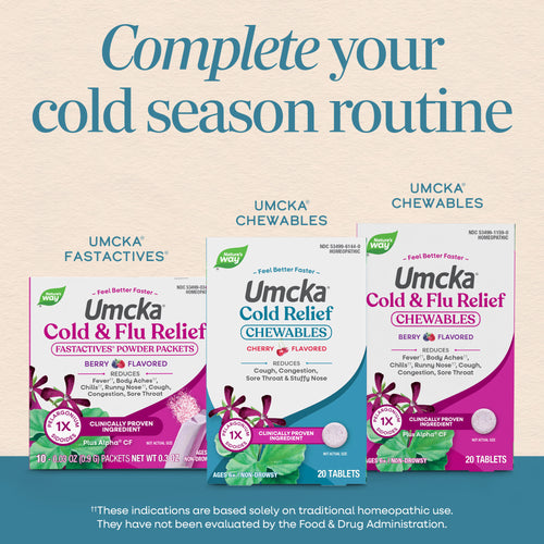 Nature's Way® | Umcka® Cold Relief Chewables Sku:15144