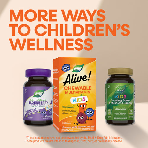 Nature's Way® | Alive!® Kids Chewable Multivitamin Sku:15786
